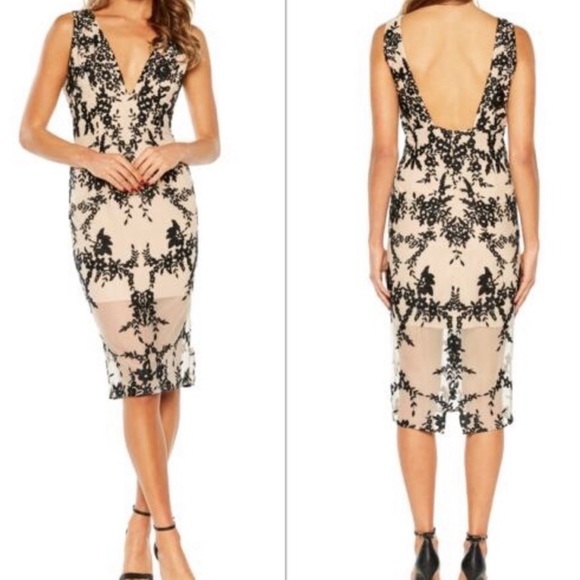 Bardot Lace Sheath Dress - Picture 3 of 5